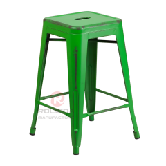 Commerical Grade Tabouret Bar Stool 30 Inches Industrial Stackable Dining Cafe Restaurant Cafeteria Bistro Tolix Metal Bar Stool Chair