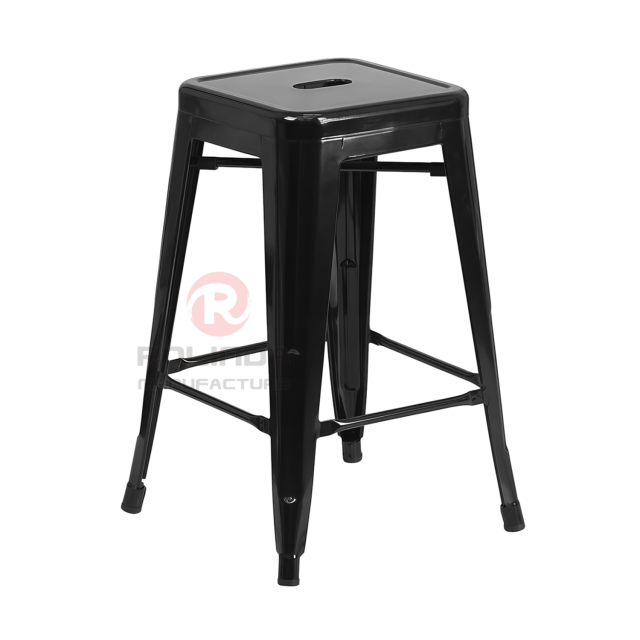 Commerical Grade Tabouret Bar Stool 30 Inches Industrial Stackable Dining Cafe Restaurant Cafeteria Bistro Tolix Metal Bar Stool Chair
