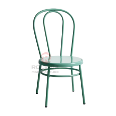 Vintage French Bistro Loop-Back Kids Metal Side Chair