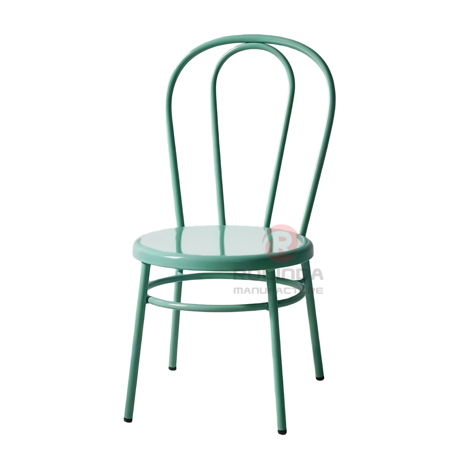 Vintage French Bistro Loop-Back Kids Metal Side Chair