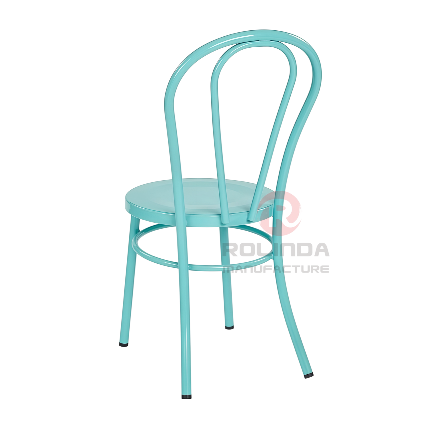 Vintage French Bistro Loop-Back Kids Metal Side Chair