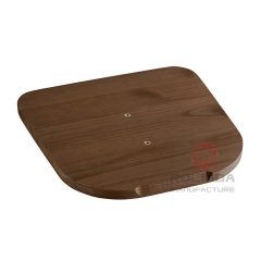 Classic Red Commercial Metal Frame Tolix Chair with Wooden Seat Pad for Hotel & Dining Room