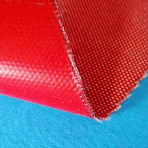 Tejido de fibra de vidrio calandrado con silicona de 1,5 mm de espesor