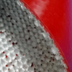 Tejido de fibra de vidrio calandrado con silicona de 2 mm de espesor