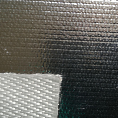 Tejido de fibra de vidrio laminado con papel de aluminio de 0,8 mm