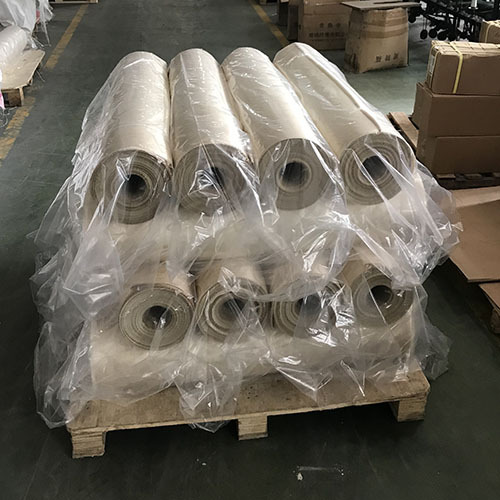 0.8mm thickness HT800 Heat treated (Caramelized) fiberglass fabric