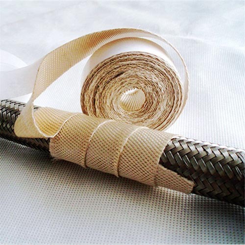 Silica slit tape with adhesive back