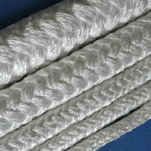 Silica round braided rope