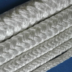 Silica round braided rope