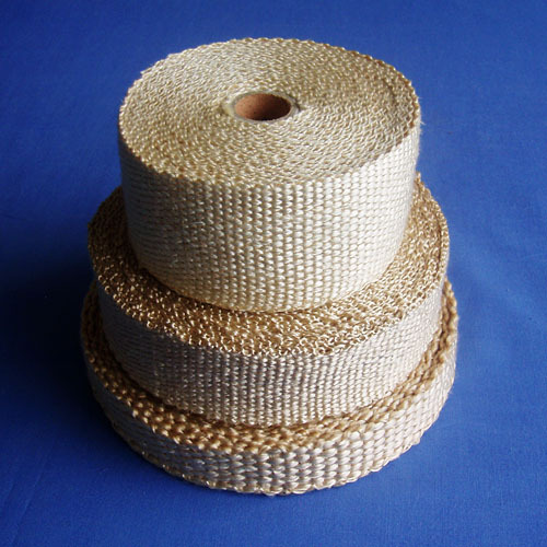Heat treated fiberglass tape
