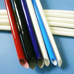 Silicone resin coated fiberglass sleeve