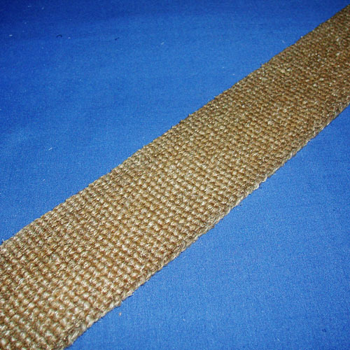 Vermiculite coated fiberglass tape