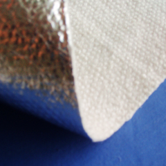 Tejido de fibra cerámica aluminizada