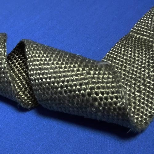 Texturized basalt fiber tape
