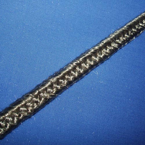 Basalt Ropes Basalt fiber square braided rope / gasket or seal on boiler, coke oven ...