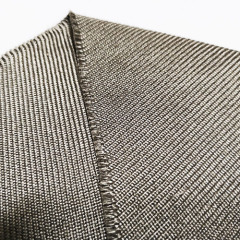 Stainless steel fiber fabric