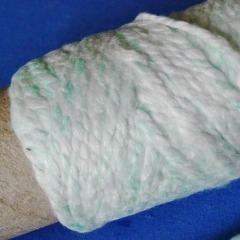 Bio soluble ceramic fiber yarn