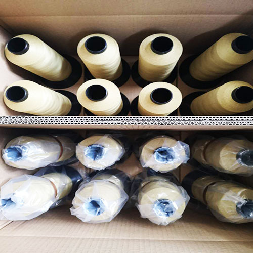 PTFE coated aramid sewing thread with ss wire
