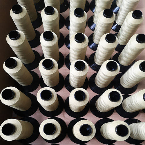 PTFE coated aramid sewing thread with ss wire