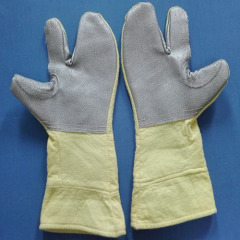 Aramid high temperature gloves
