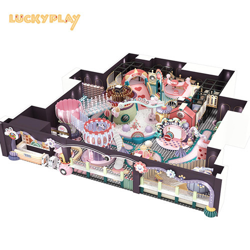 2-12 Age group kids soft play game set indoor playground equipment