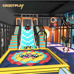 Different age group commercial trampoline adventure park ninja course children indoor playground equipment manufacturers
