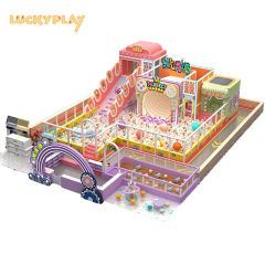 Million ball pool kids soft play big slide children indoor playground equipment manufacturers