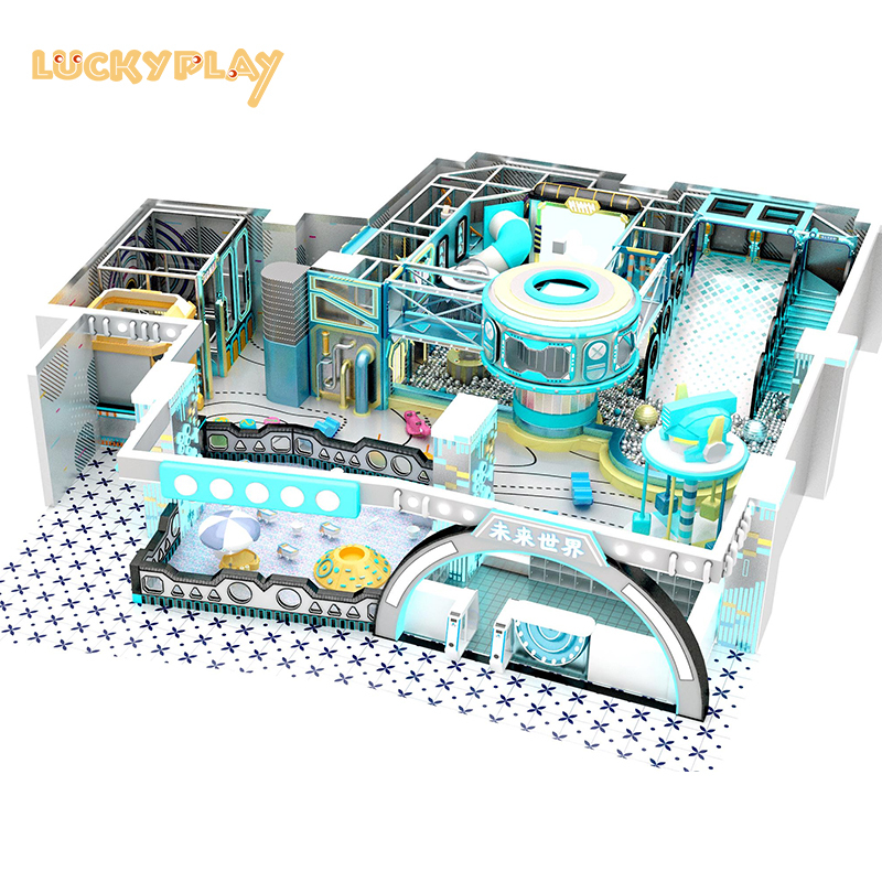 Space theme kids soft play game set children indoor playground equipment manufacturers