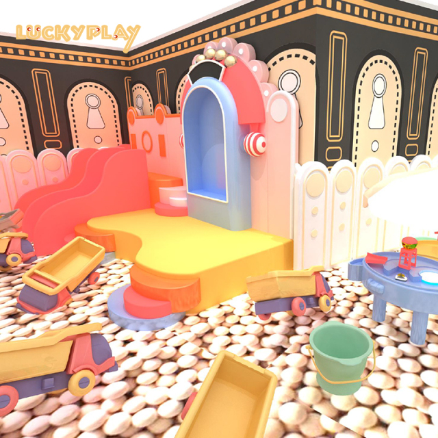 Commercial equipment for children's indoor playground made in China