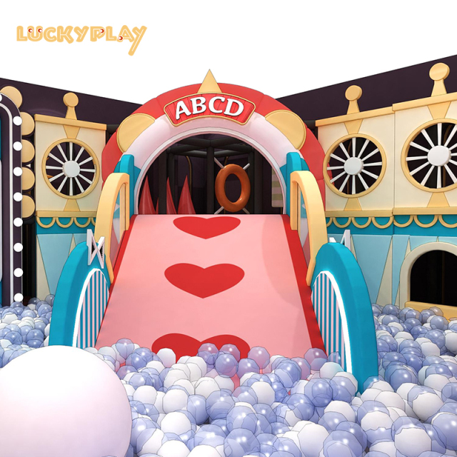 250 Square meters of indoor playground equipment for kids