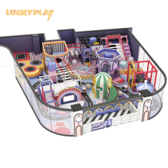 380 Square meters of indoor playground equipment for kids
