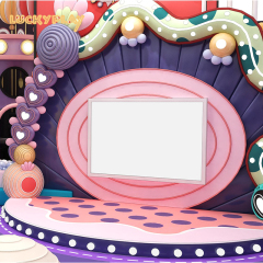 250 Square meters of indoor playground equipment for kids
