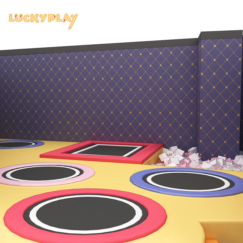 380 Square meters of indoor playground equipment for kids