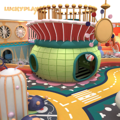 Commercial equipment for children's indoor playground made in China