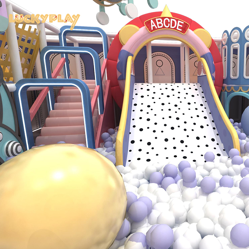 Kids indoor commercial playground equipment