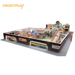 Indoor playground equipment for large shopping malls