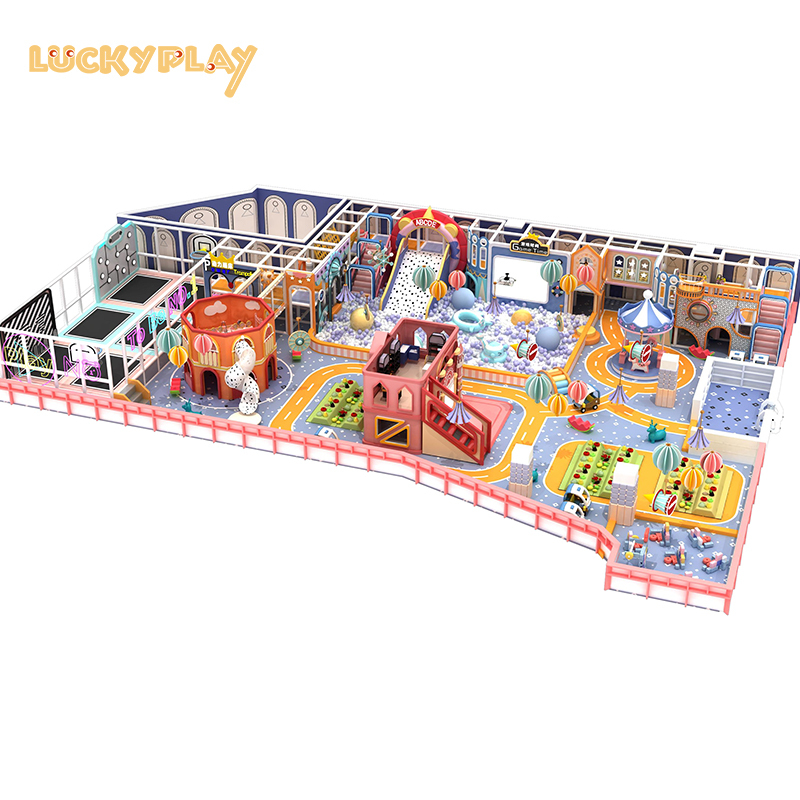 Kids indoor commercial playground equipment