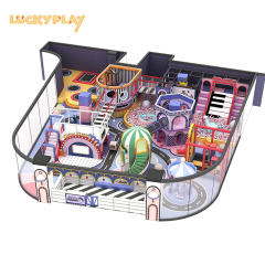 380 Square meters of indoor playground equipment for kids