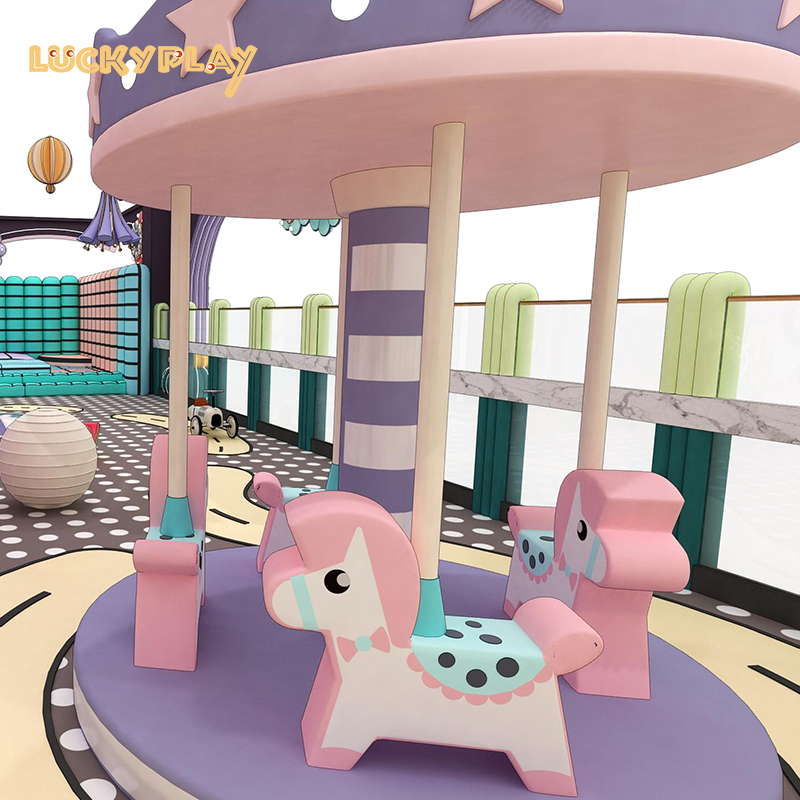 250 Square meters of indoor playground equipment for kids
