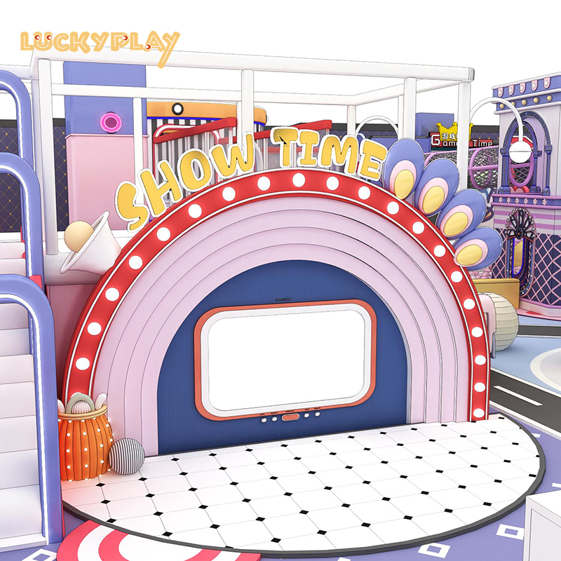 380 Square meters of indoor playground equipment for kids