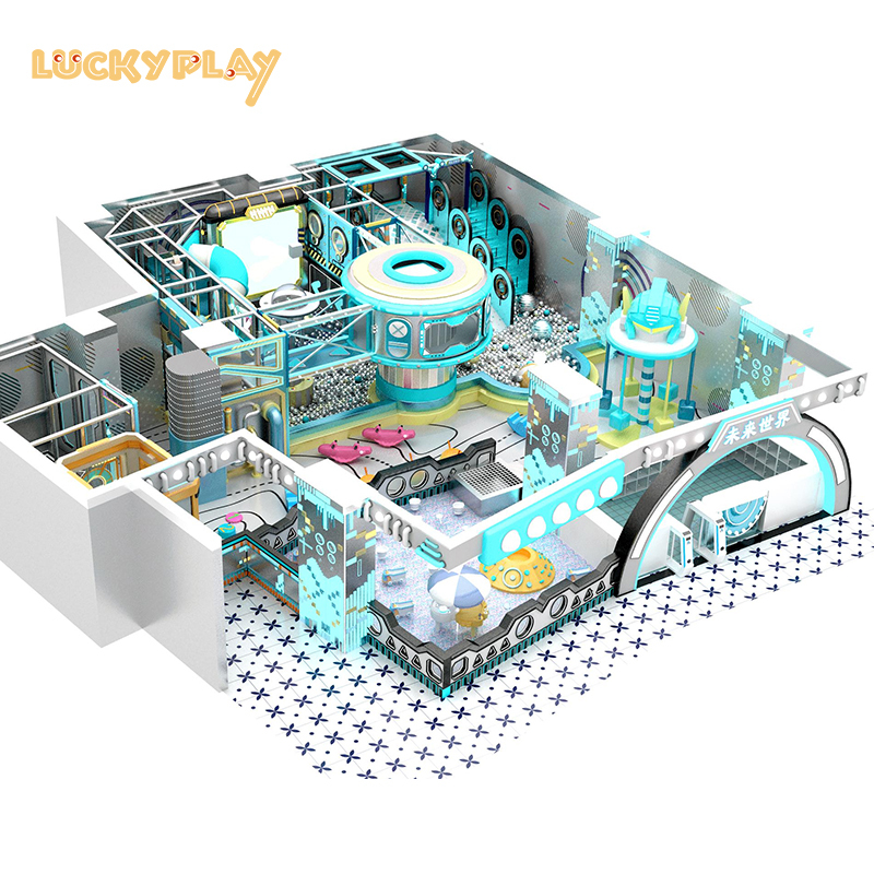 Space theme kids soft play game set children indoor playground equipment manufacturers