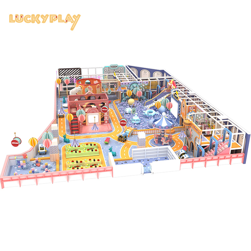 Kids indoor commercial playground equipment