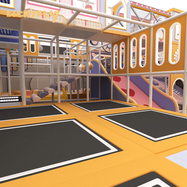 Commercial children's indoor playground equipment