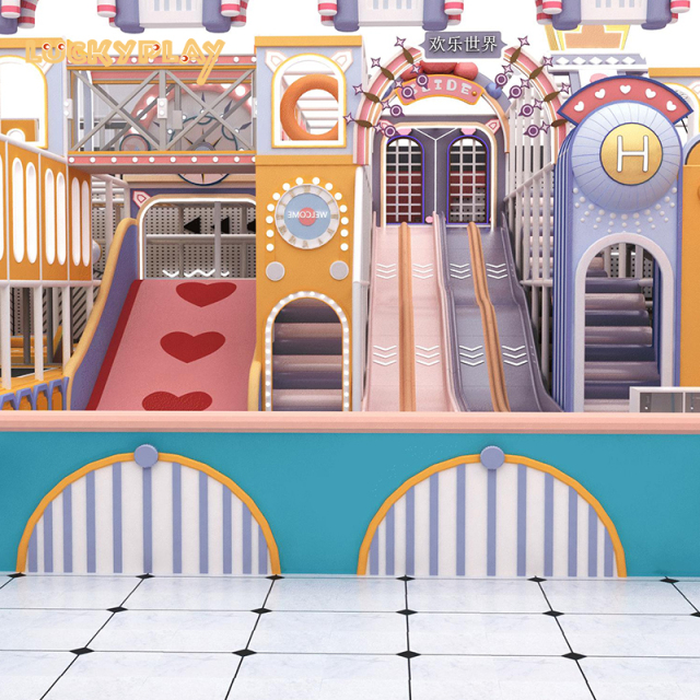 Commercial children's indoor playground equipment