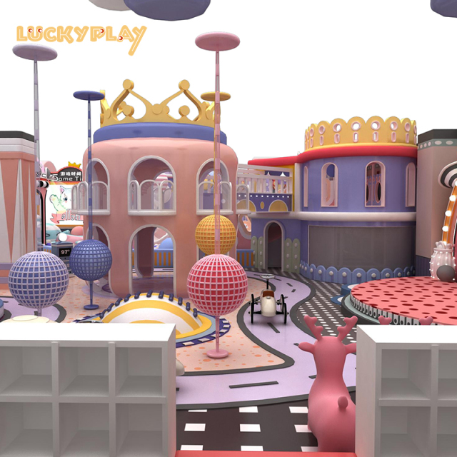 Preschool children's indoor play equipment