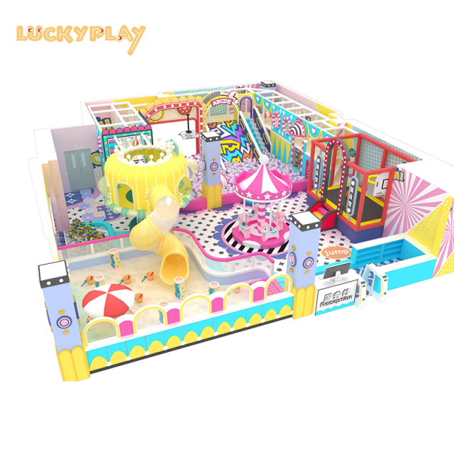 Kids indoor soft play equipment made in china