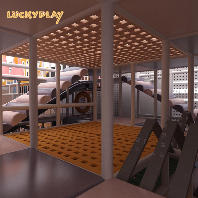 Commercial children's indoor playground equipment