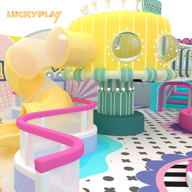 Kids indoor soft play equipment made in china