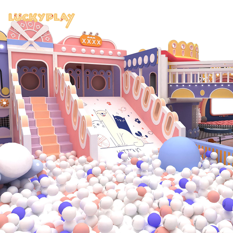 Preschool children's indoor play equipment