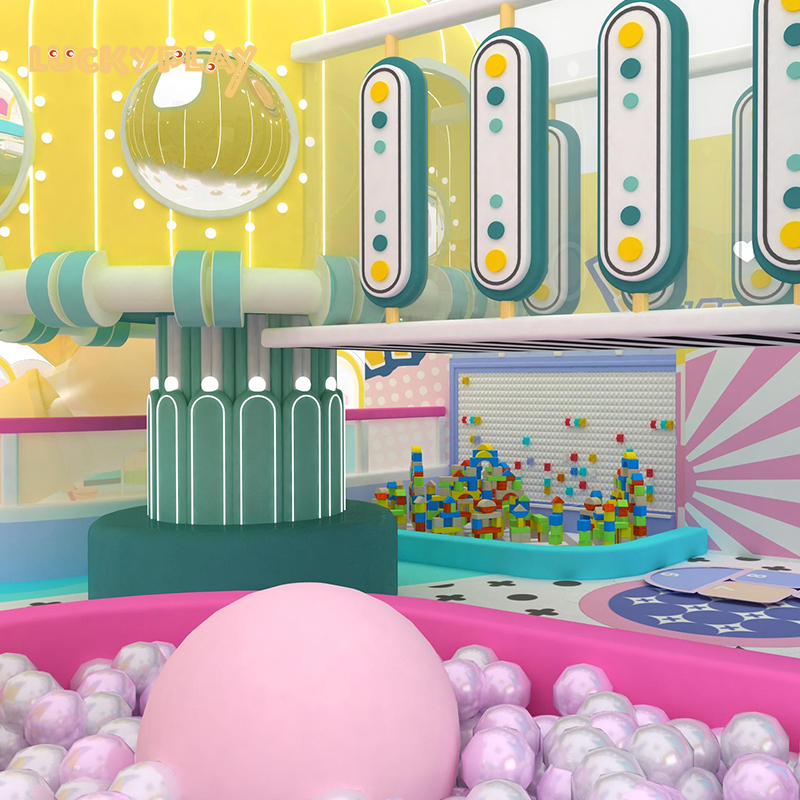 Kids indoor soft play equipment made in china